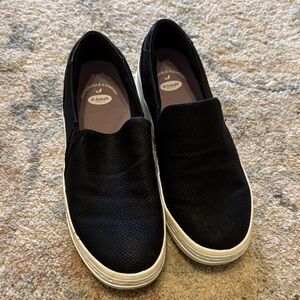 Dr. Scholl's Women's Black Slip-On Sneakers